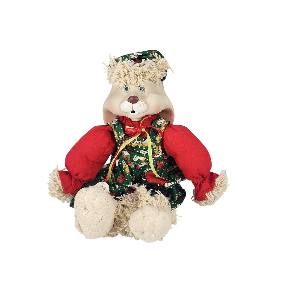 Vintage House of Lloyd Christmas Around the World Hip Hop Bunny Porcelain Face